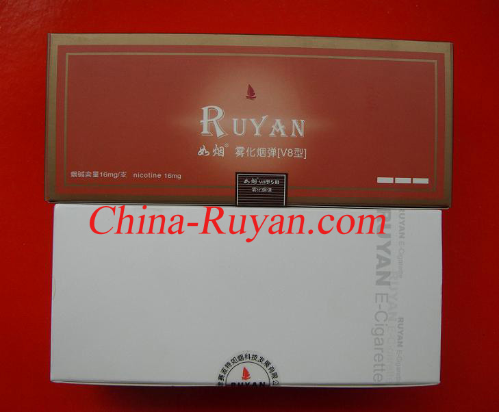 Ruyan E-cigarette V8 +50 cartridges,single freight